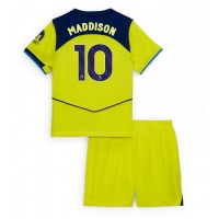 Stroje piłkarskie Tottenham Hotspur James Maddison #10 Koszulka Trzeciej dla dzieci 2025-26 Krótki Rękaw (+ szorty)
